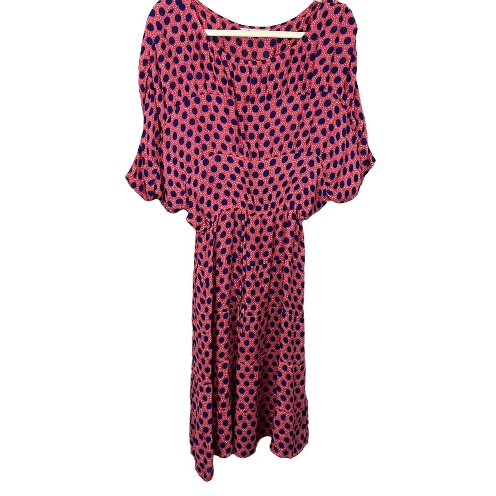 Tucker Silk Polka Dot Midi Dress